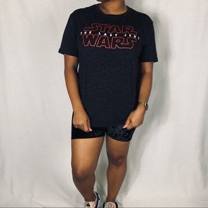 Star Wars Galaxy Graphic Logo T Shirt